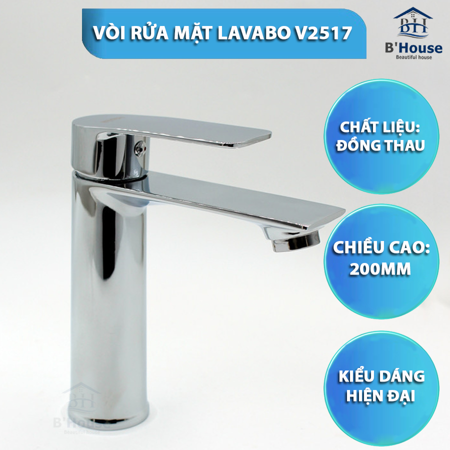 Vòi rửa mặt lavabo V 2517