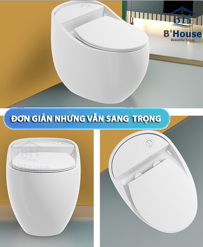 BỒN CẦU TRỨNG LIỀN KHỐI BC 8013A