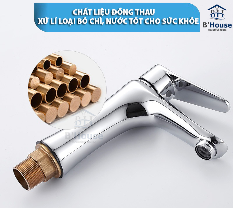 Vòi rửa mặt lavabo V 202