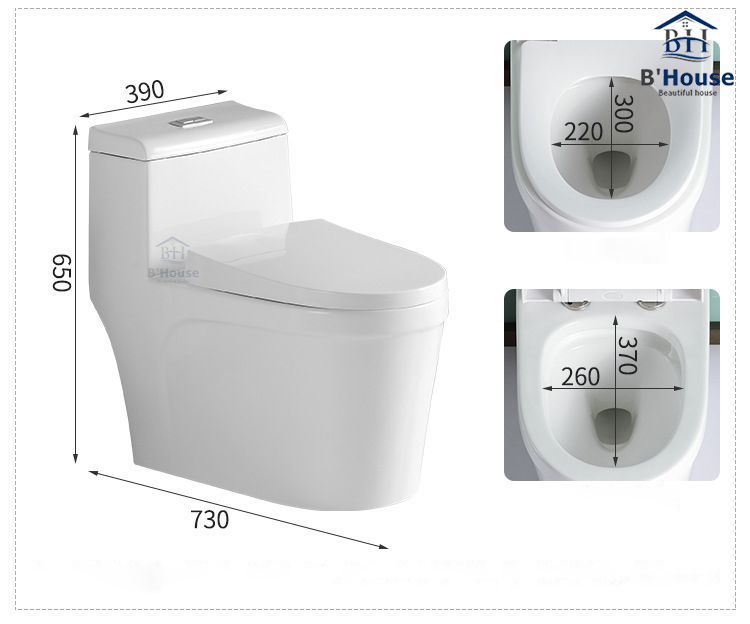 Bồn Cầu Liền Khối BC 808