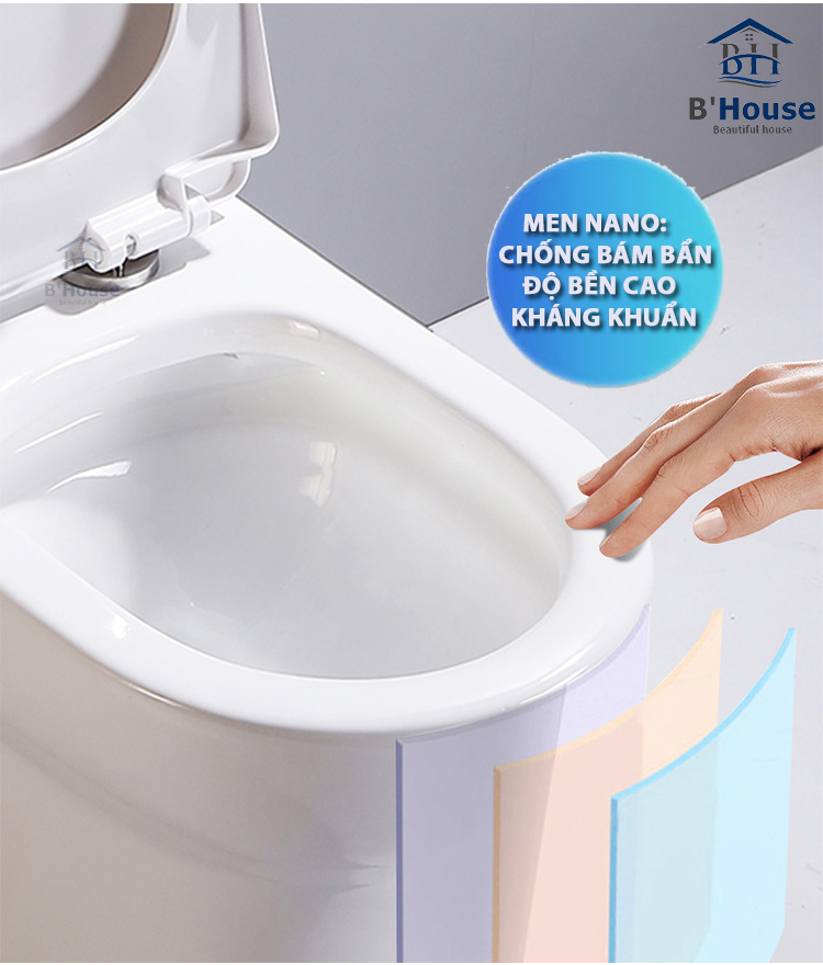 Bồn Cầu Liền Khối BC 801