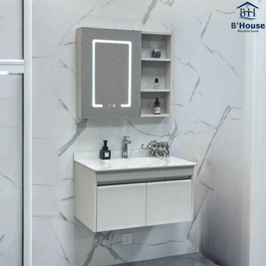 Tủ Gương Phòng Tắm, Tủ Lavabo Đẹp, Tủ Lavabo Phòng Tắm SUS 1802A
