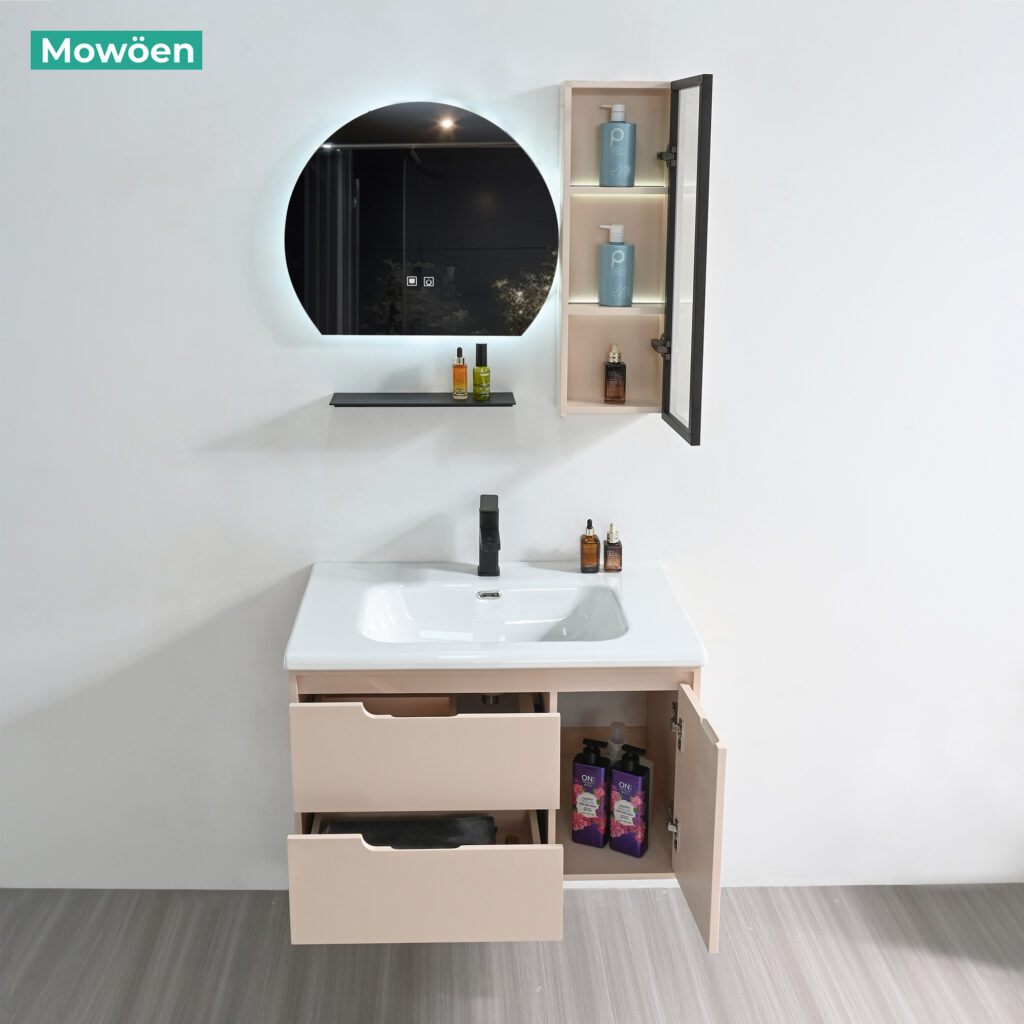 Tủ Gương Phòng Tắm, Tủ Lavabo Đẹp, Tủ Lavabo Phòng Tắm, Tủ Chậu MW2821