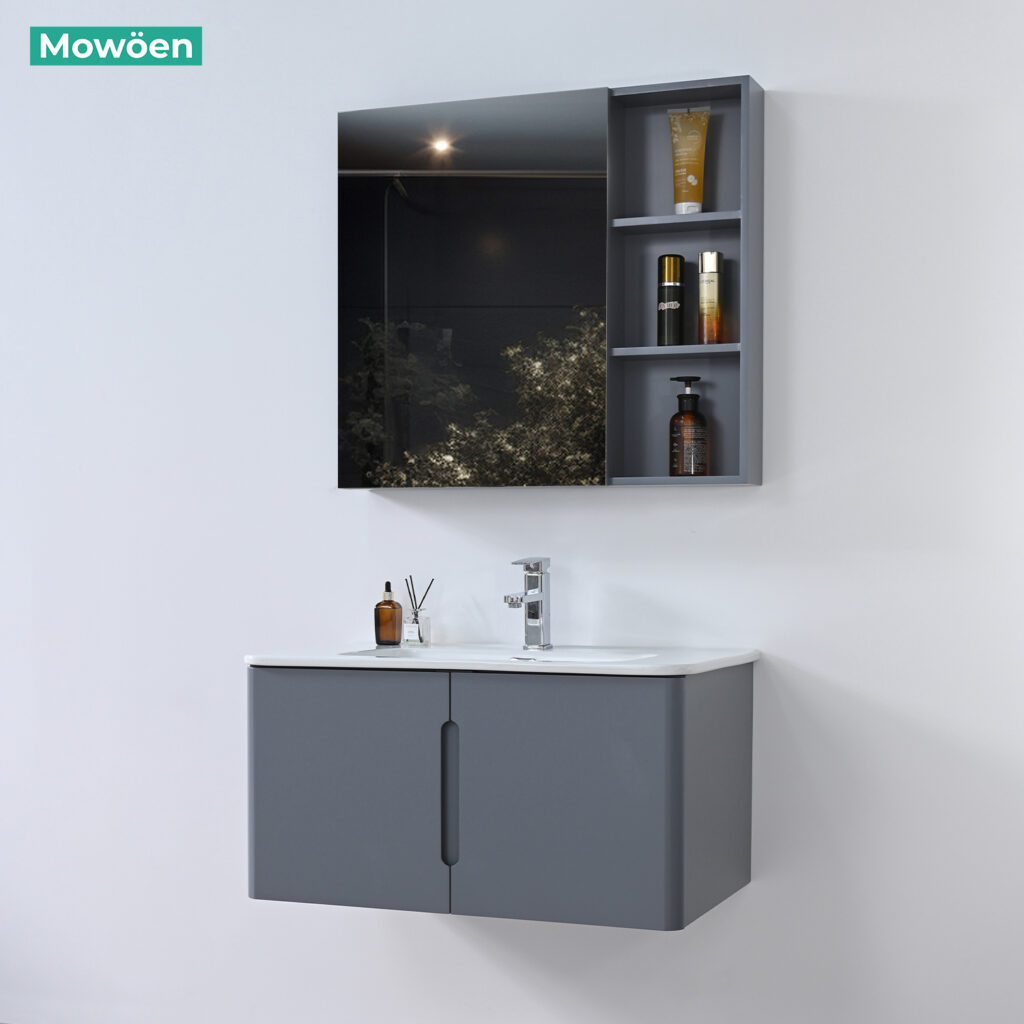 Tủ Gương Phòng Tắm, Tủ Lavabo Đẹp, Tủ Lavabo Phòng Tắm, Tủ Chậu MW2709