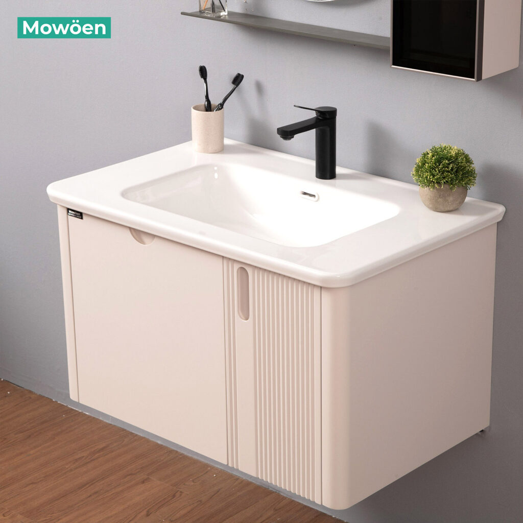 Bộ Tủ Gương Phòng Tắm, Tủ Lavabo Đẹp, Tủ Lavabo Phòng Tắm MW2805