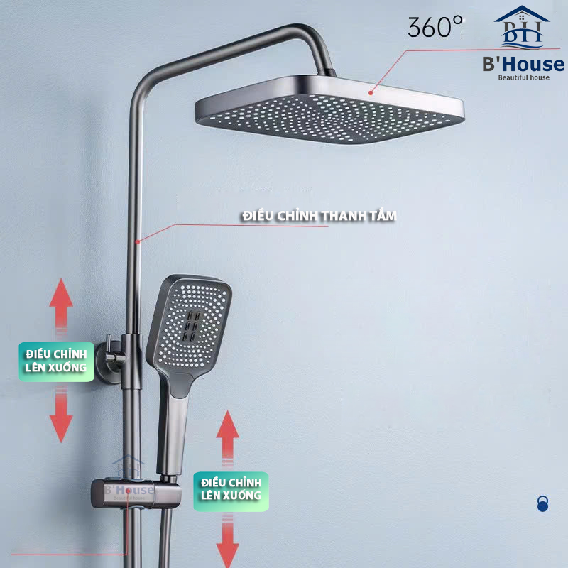 Sen Cây Phím Đàn Mạ Crome SC 204