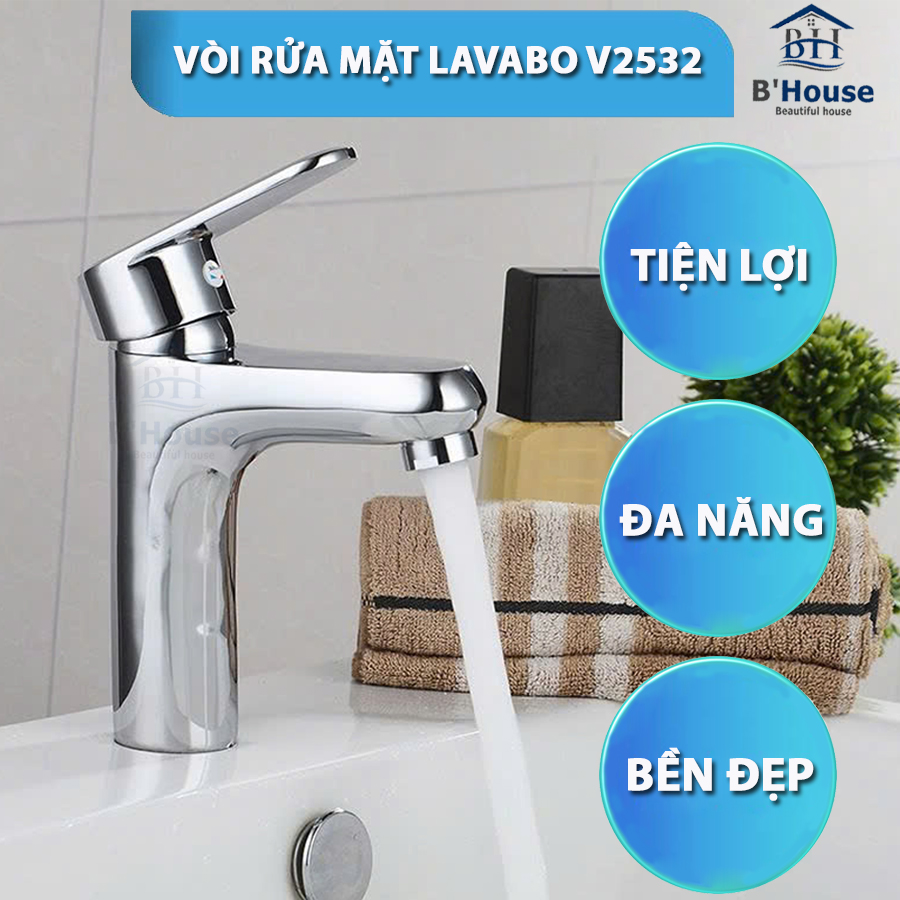 Vòi rửa mặt lavabo V 2532