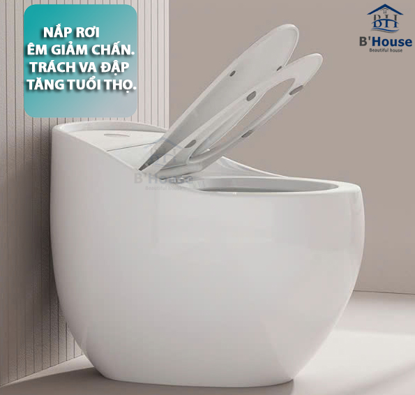 BỒN CẦU TRỨNG LIỀN KHỐI BC 8013A