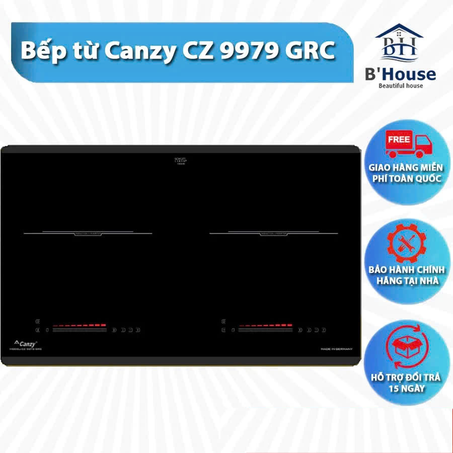 Bếp từ Canzy Bếp từ nhập khẩu Đức Bếp từ Canzy CZ 9979 GRC