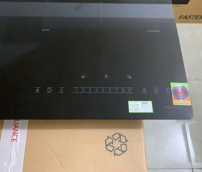bếp từ FS 630SI bếp từ FASTER bếp từ tiết kiệm điện bếp từ 3 lò