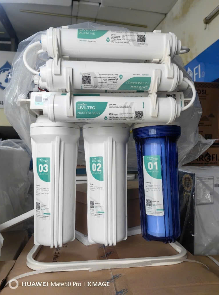 máy lọc nước Karofi KAQ-U05 Pro máy lọc nước để gầm Karofi máy lọc nước 10 lõi Karofi