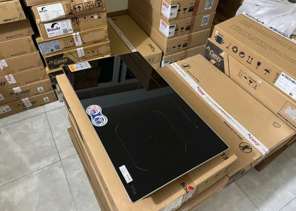 bếp từ đôi cao cấp bếp từ mặt kính Keramik bếp từ Inverter tiết kiệm điện
