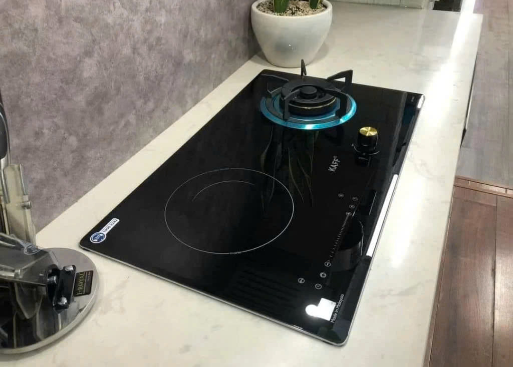bếp từ kết hợp gas KAFF KF-088IG bếp từ gas KAFF bếp từ kết hợp gas chính hãng bếp từ KAFF giá rẻ