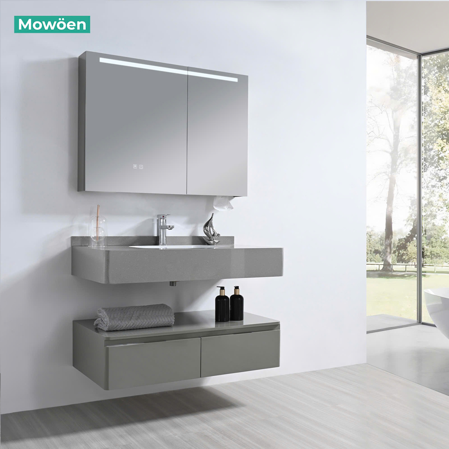 Tủ Gương Phòng Tắm, Tủ Lavabo Đẹp, Tủ Lavabo Phòng Tắm, Tủ Chậu MW2826