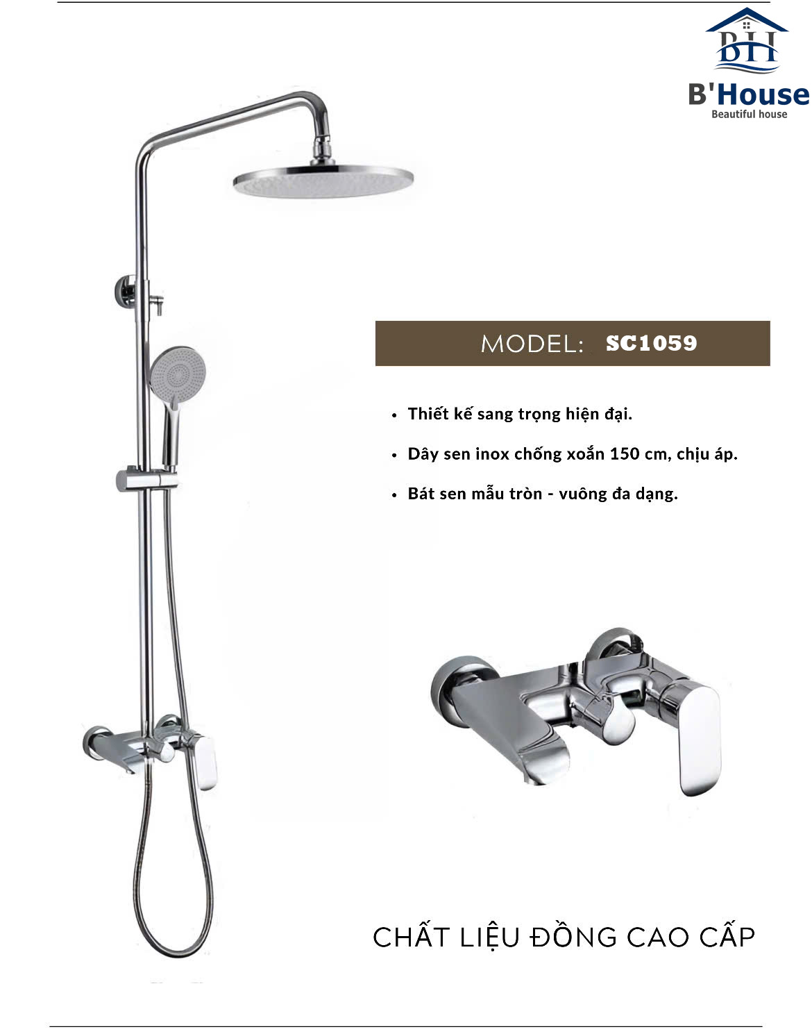 Sen cây tắm đứng SC 1059