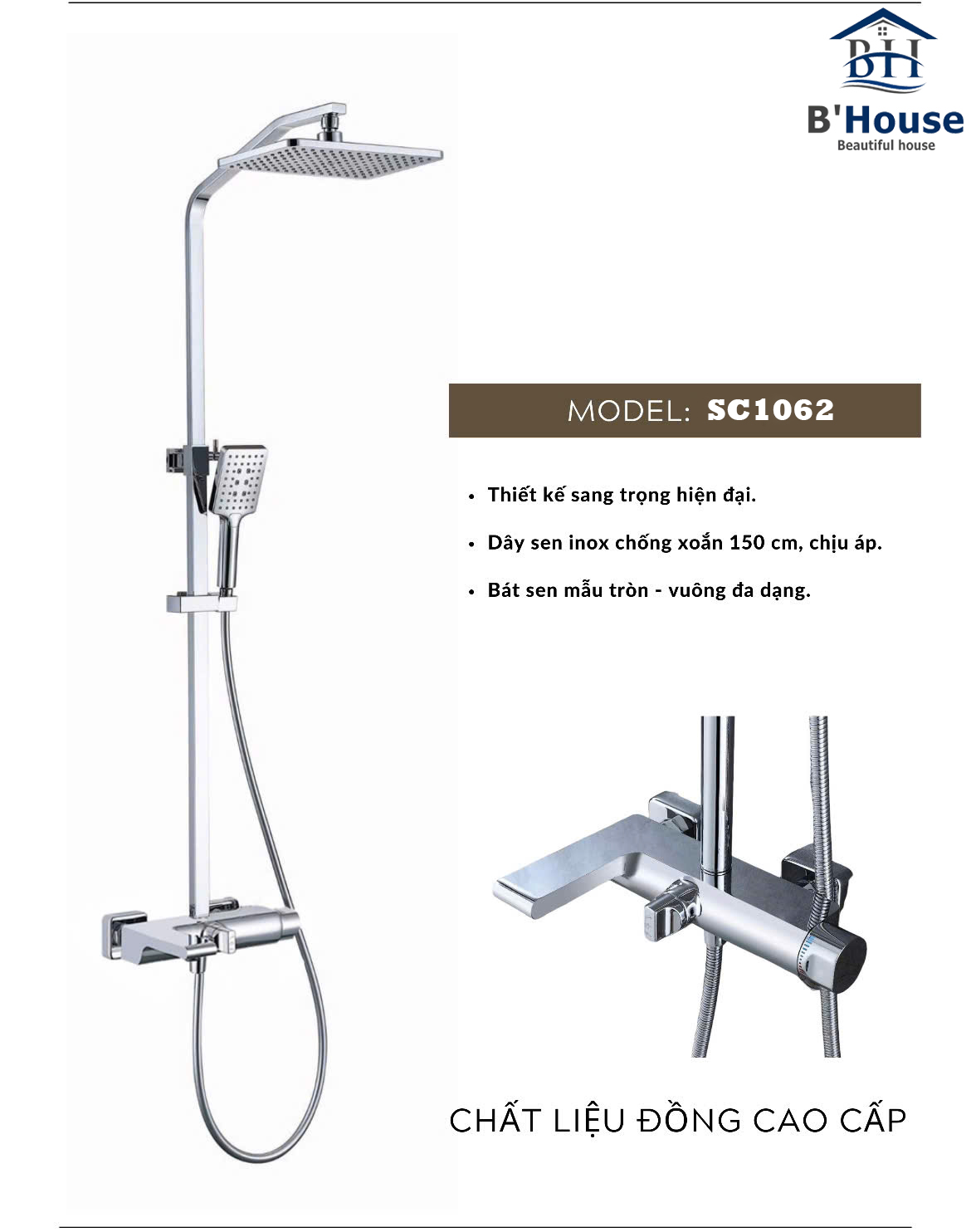Sen cây tắm đứng SC 1062