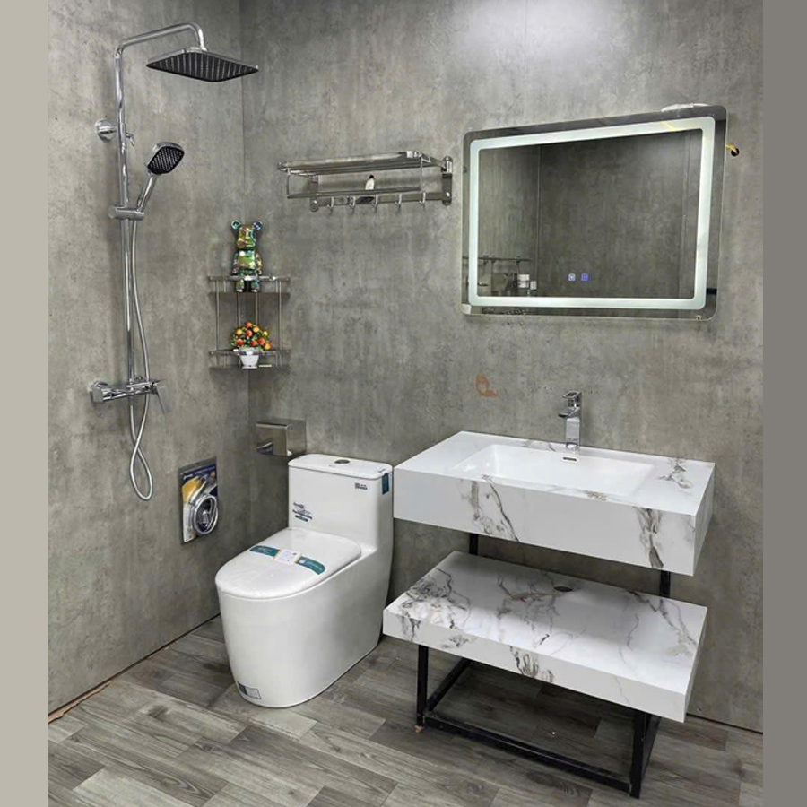 Combo phòng tắm, combo nhà tắm, trọn bộ thiết bị vệ sinh phòng tắm 200