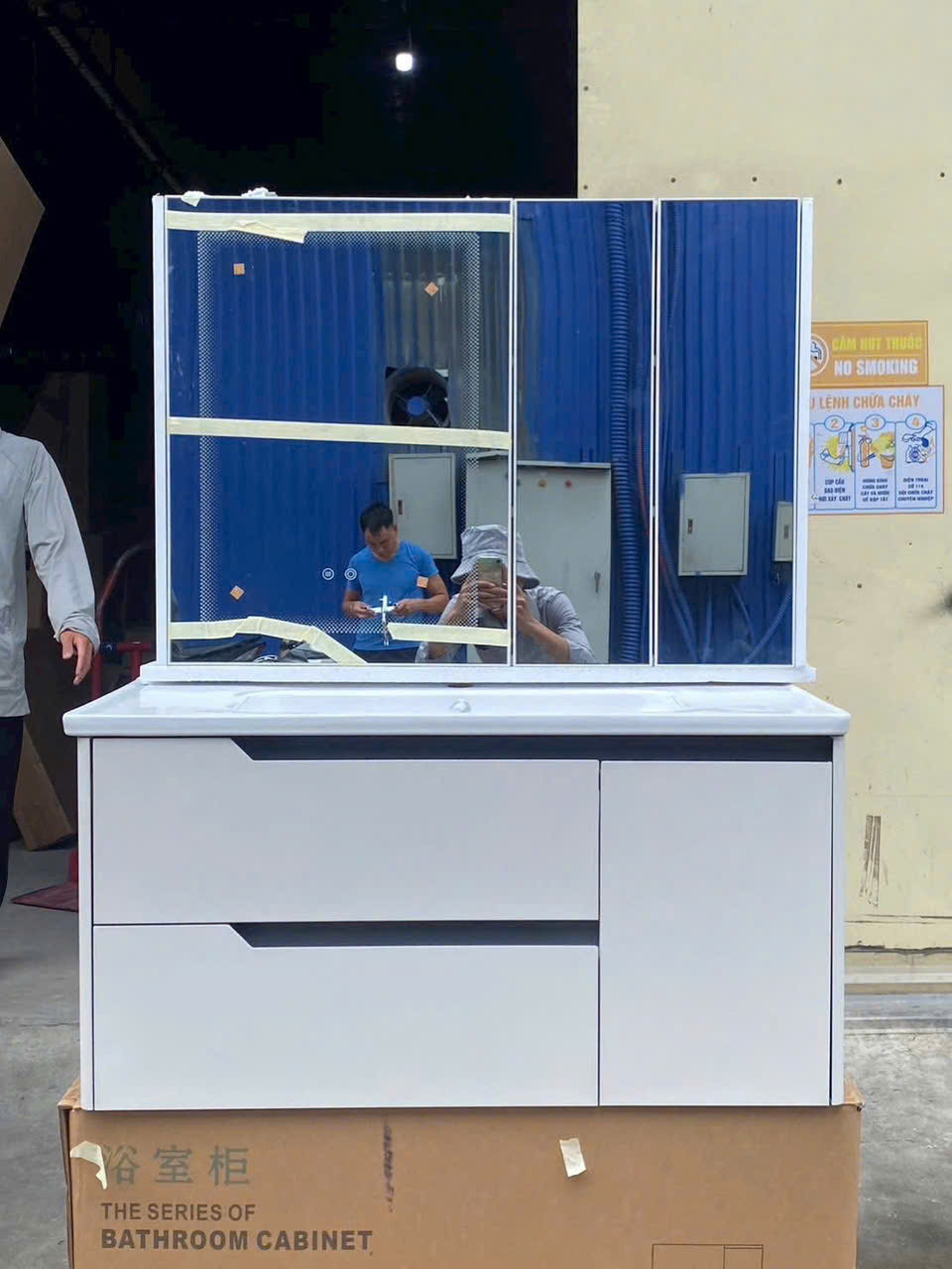 Bộ Tủ Gương Phòng Tắm, Tủ Lavabo Đẹp, Tủ Lavabo Phòng Tắm 928