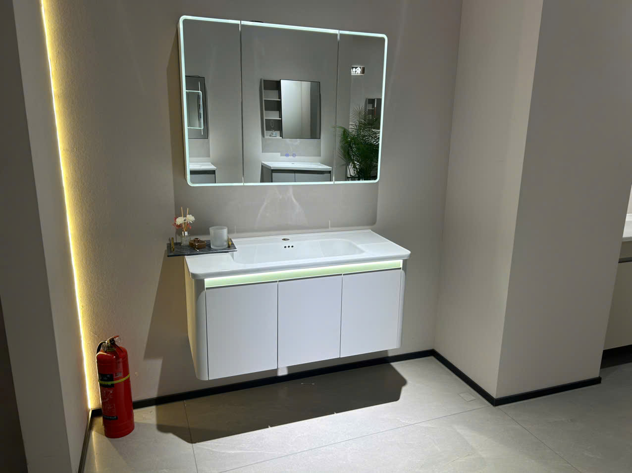 Bộ Tủ Gương Phòng Tắm, Tủ Lavabo Đẹp, Tủ Lavabo Phòng Tắm 248