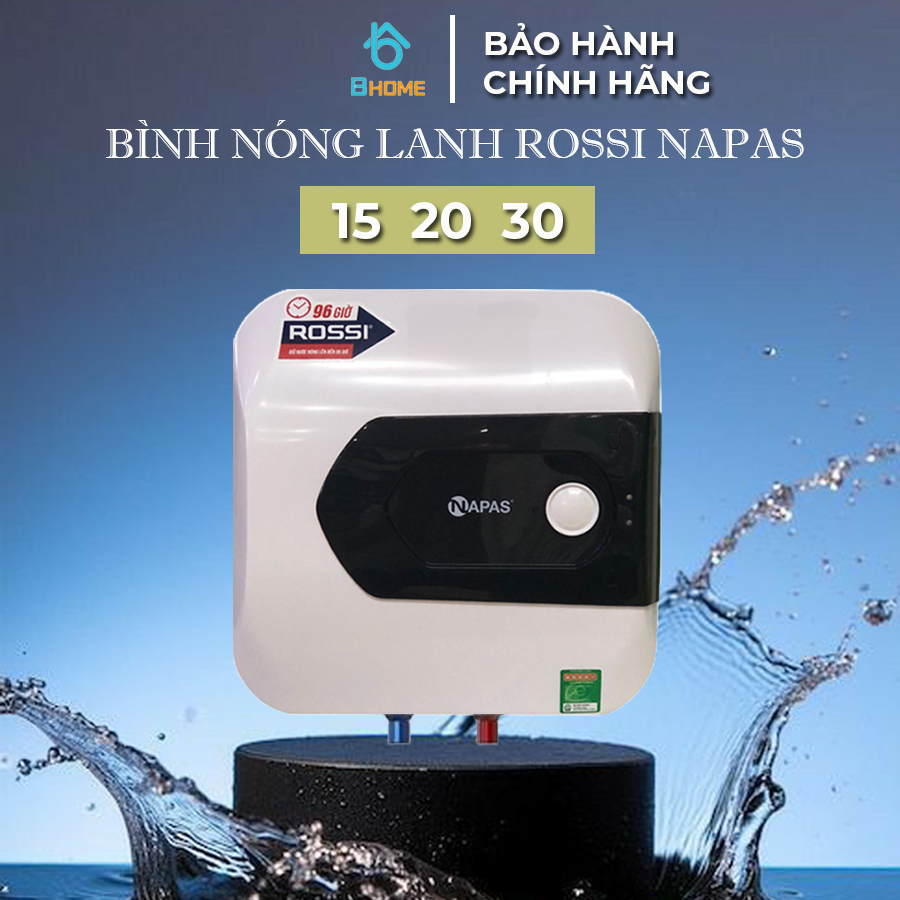 Bình nóng lạnh Rossi Napas RNA vuông