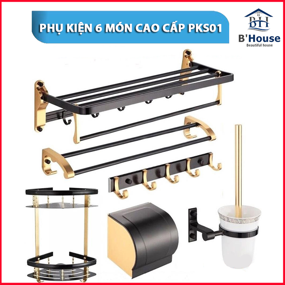 Phụ kiện 6 món cao cấp nano đen PKS01
