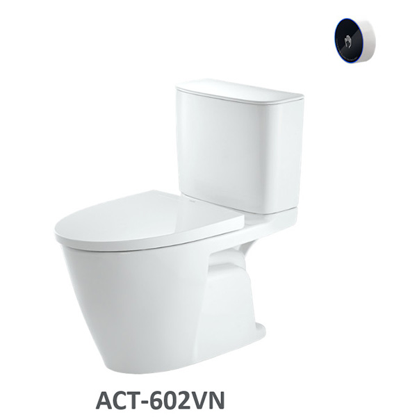 Bồn cầu 2 khối xả tự động không chạm INAX ACT-602VN