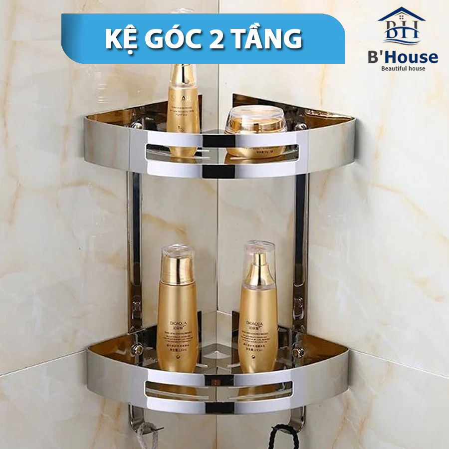 Kệ Góc 2 tầng inox