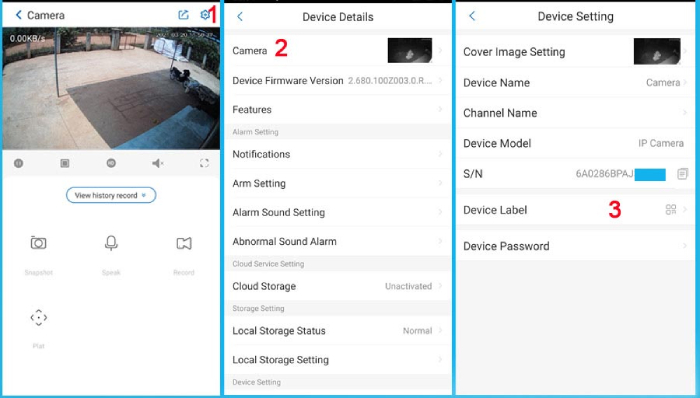 Hướng dẫn đổi mật khẩu Camera qua app IMOU Life trên điện thoại và máy tính