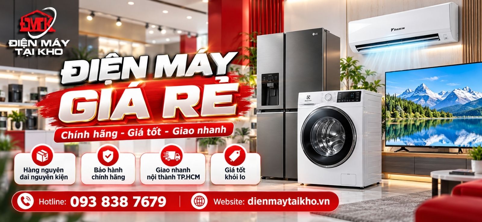 Điện Máy Giá Rẻ 2026: Mua Hàng Chính Hãng, Giá Tốt Ở Đâu?