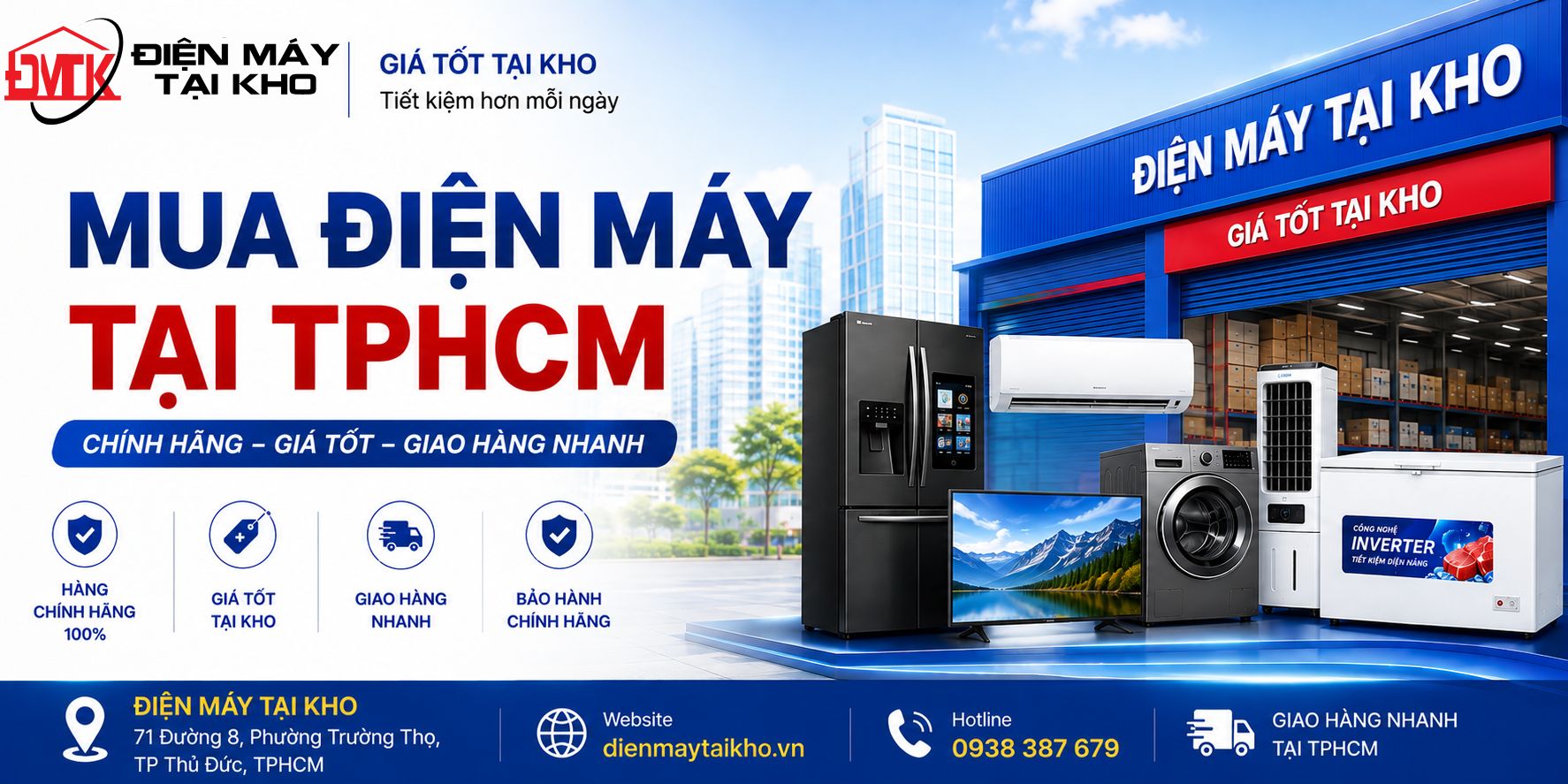 Mua Điện Máy Tại TPHCM Ở Đâu Uy Tín? Cách Mua Hàng Giá Tốt