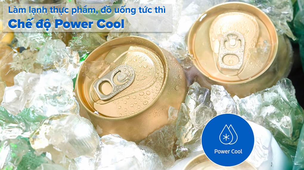 Chế độ làm lạnh Power Cool của Tủ lạnh Samsung RT31CG5424B1SV