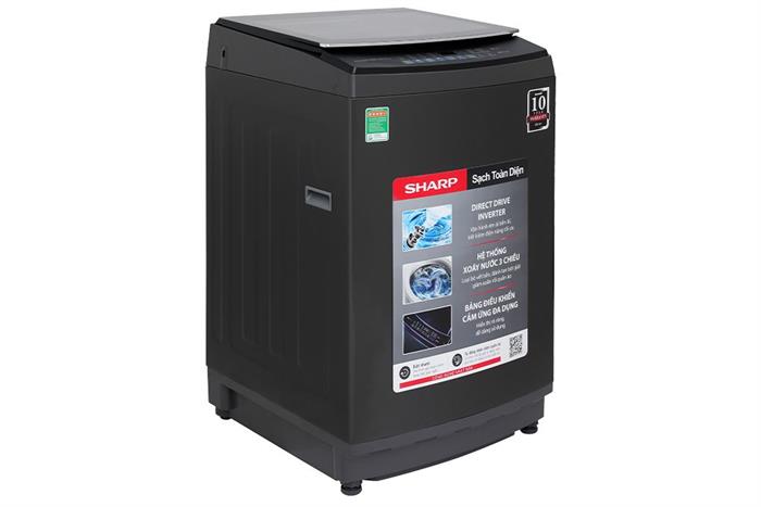 Máy giặt Sharp lồng đứng Inverter 15 kg ES-TM150CD-DS