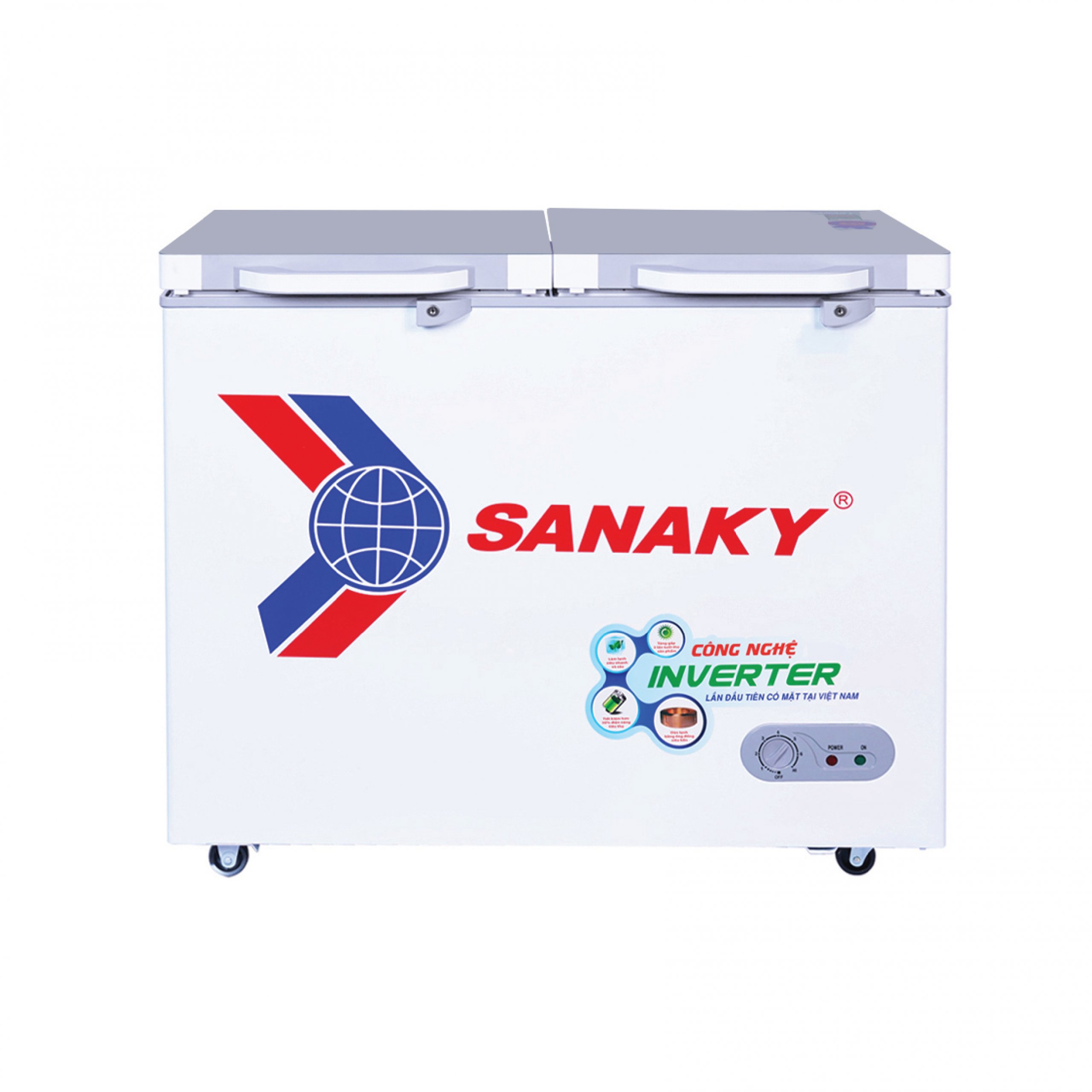 Tủ đông Sanaky Inverter 208 lít VH-2599A4K