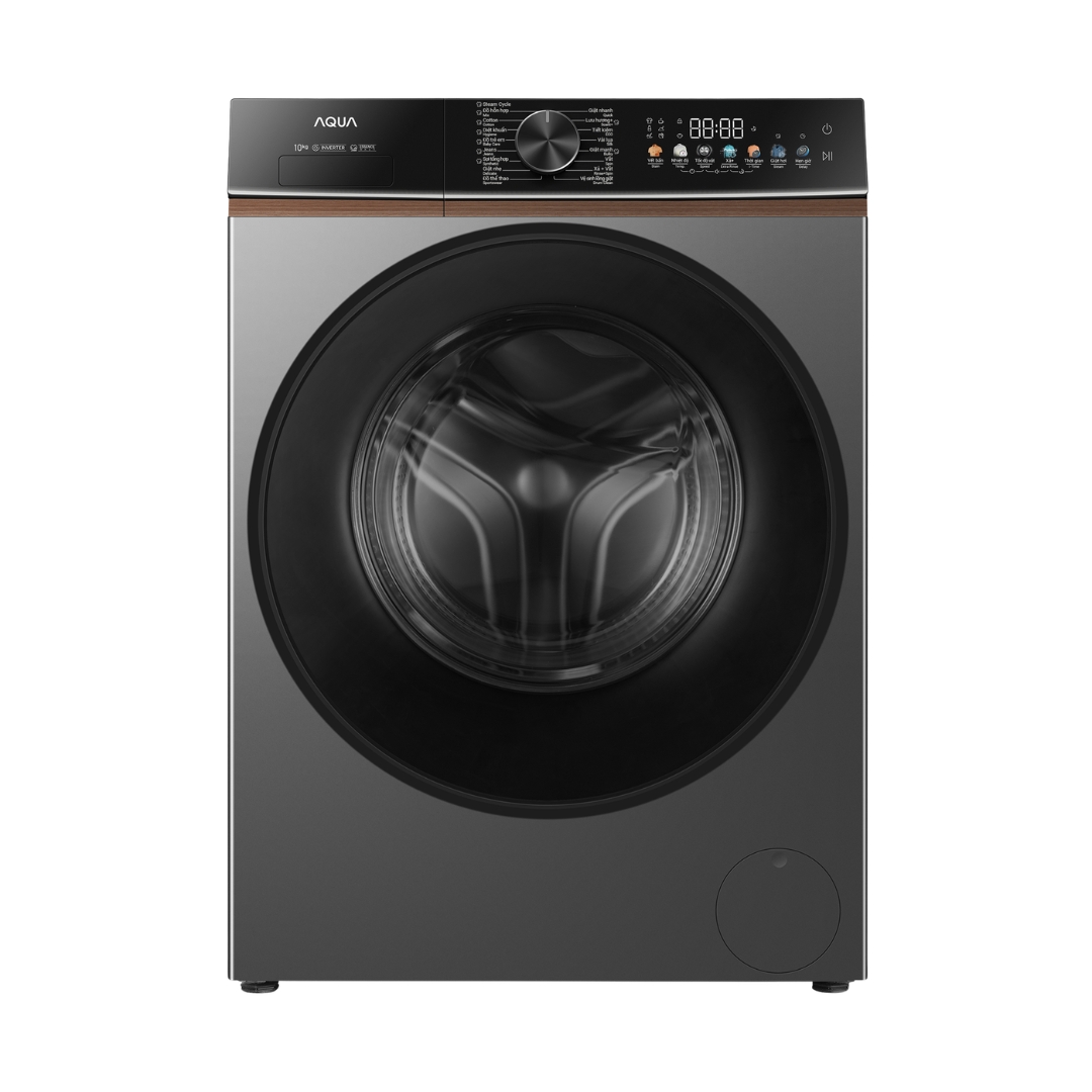 Máy giặt lồng ngang Inverter Aqua 10kg AW10-BP4657M(B)