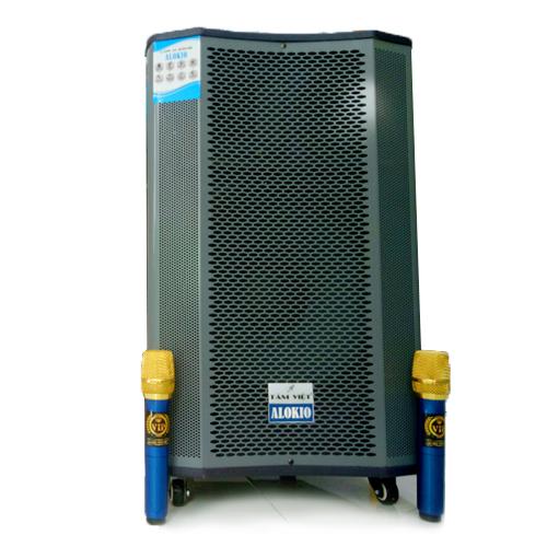 Loa kéo ALOKIO VIP180 karaoke di động ( bass 4 tấc )