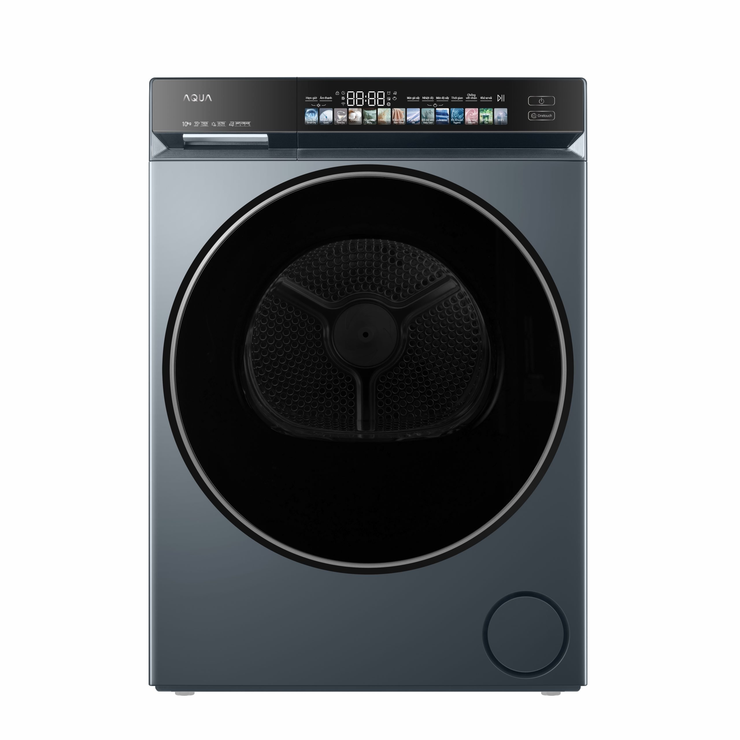Máy sấy bơm nhiệt Aqua 10 kg AD10-AR377U1L GN