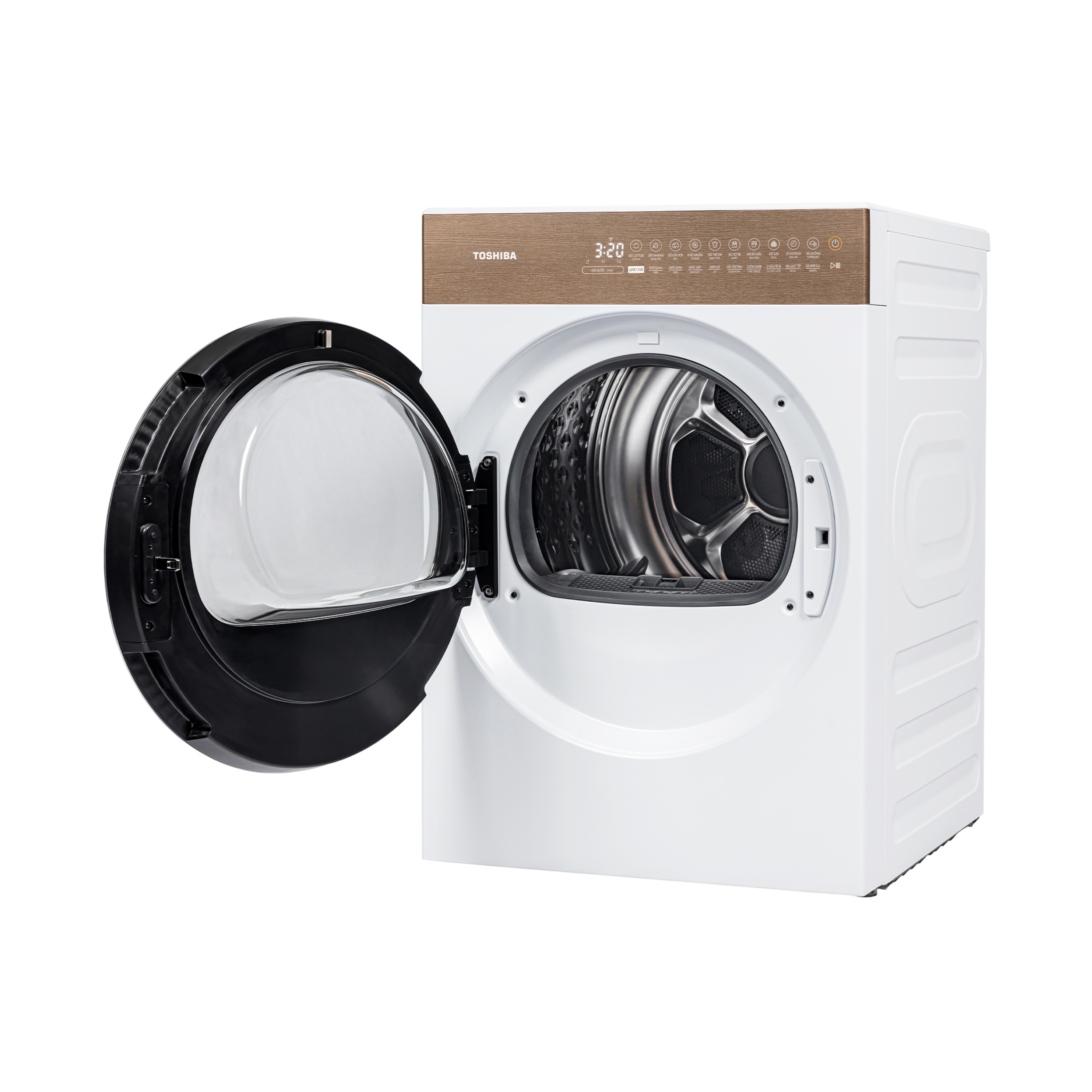 Máy sấy bơm nhiệt Toshiba 9 kg TD-T37BS100HWV(WT)