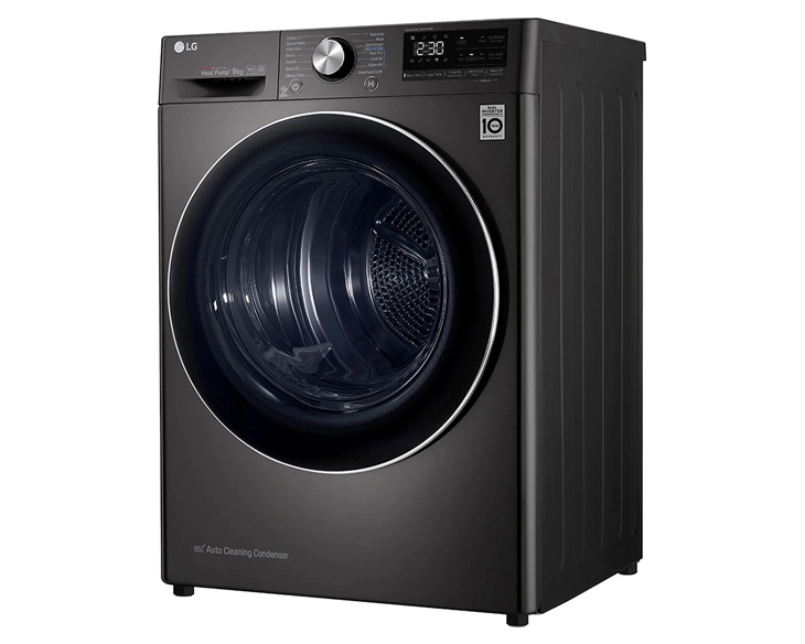 Máy sấy bơm nhiệt LG 9 kg DVHP09B