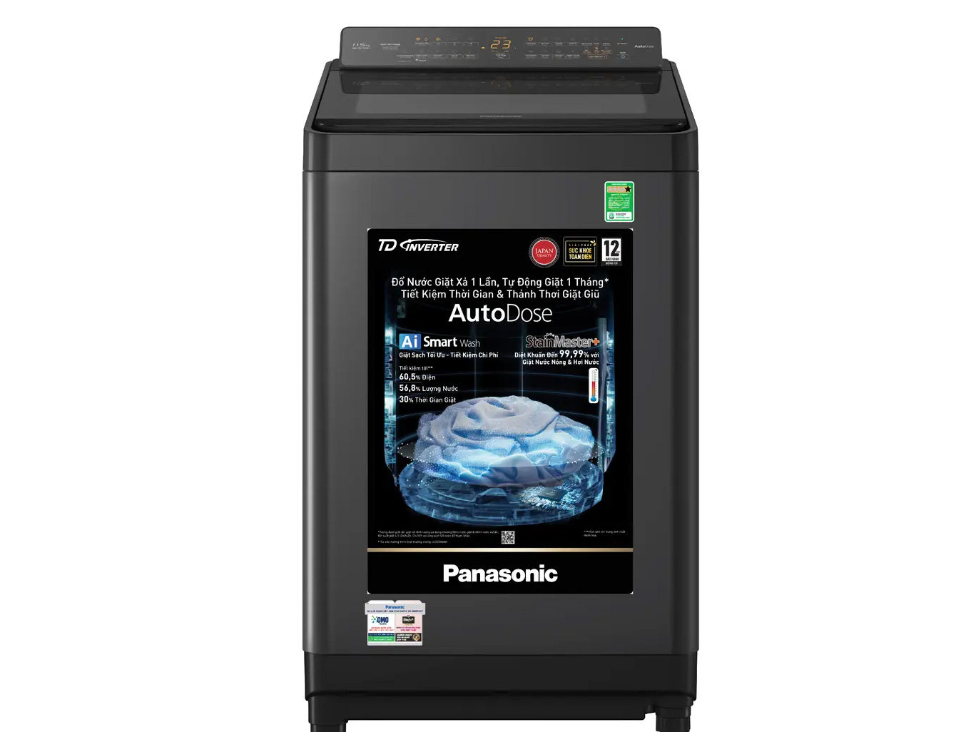 Máy giặt Panasonic Inverter 10.5 kg NA-FD105W3BV