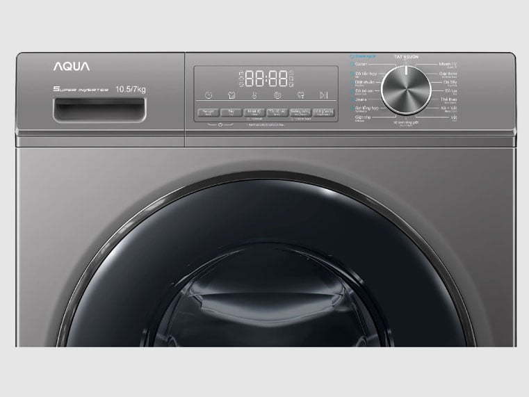 Máy giặt sấy Aqua Inverter 10kg/7kg AQD-AH1051J(PS)