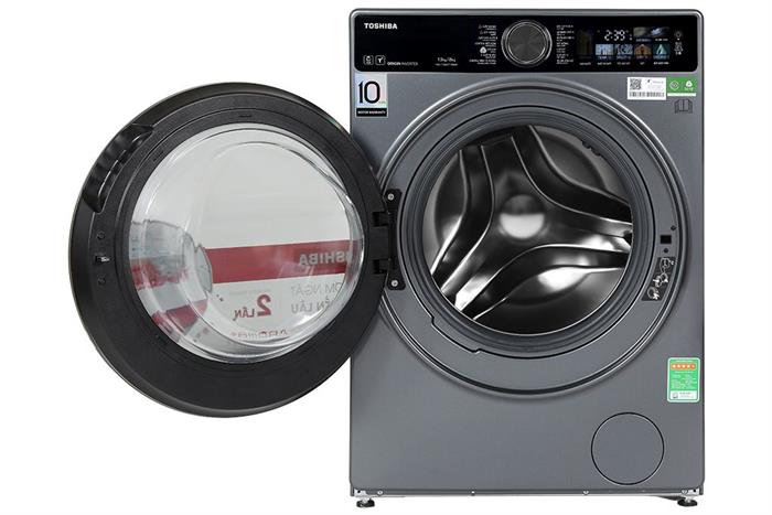 Máy giặt sấy Toshiba Inverter giặt 13 kg - sấy 8 kg TWD-T25BZP140MWV(MG)