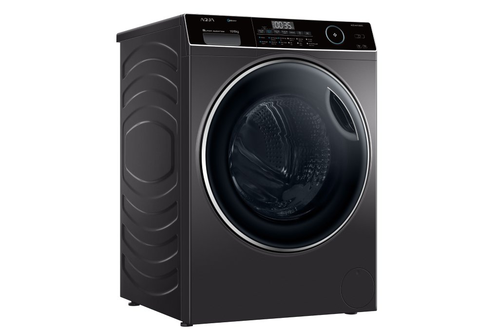 Máy giặt sấy Aqua Inverter 10kg AQD-AH1000G.PS lồng ngang
