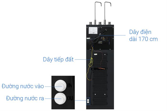 Máy lọc nước RO nóng nguội lạnh Hydrogen Kangaroo KG11A3 11 lõi