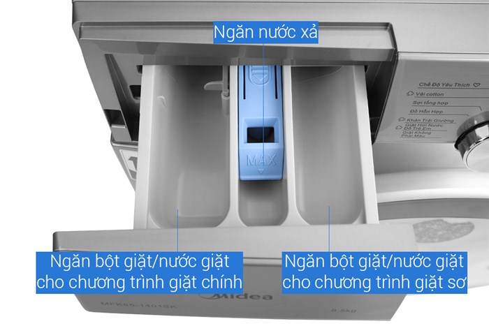 Máy giặt Midea Inverter 8.5 Kg MFK85-1401SK