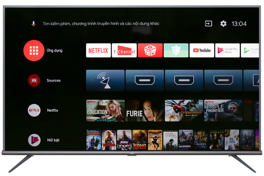 Android Tivi TCL 4K 55 inch L55A8