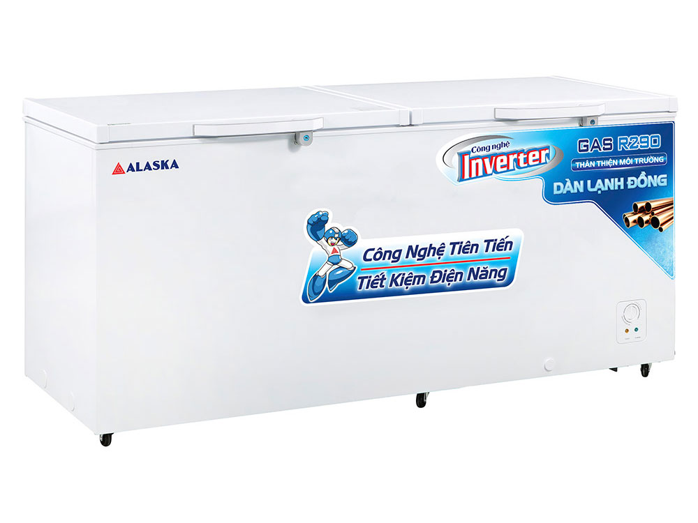 Tủ đông 2 cánh Alaska Inverter HB-890CI 740 lít