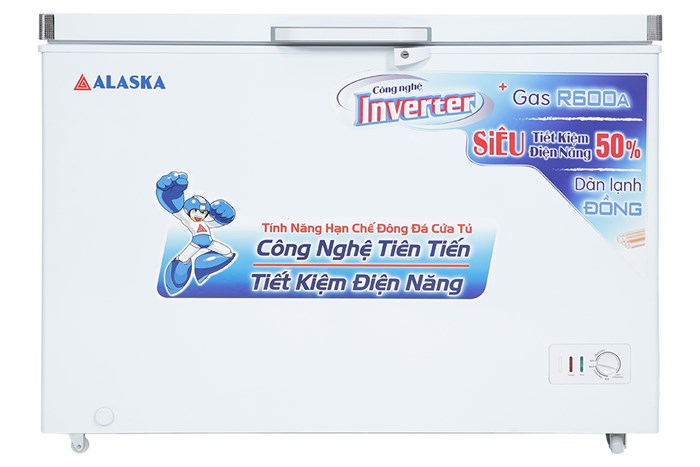 Tủ đông Alaska Inverter 355 lít BD 400CI