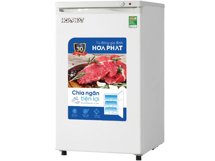 Tủ đông đứng Hòa Phát 106 lít  HPF UAH6106