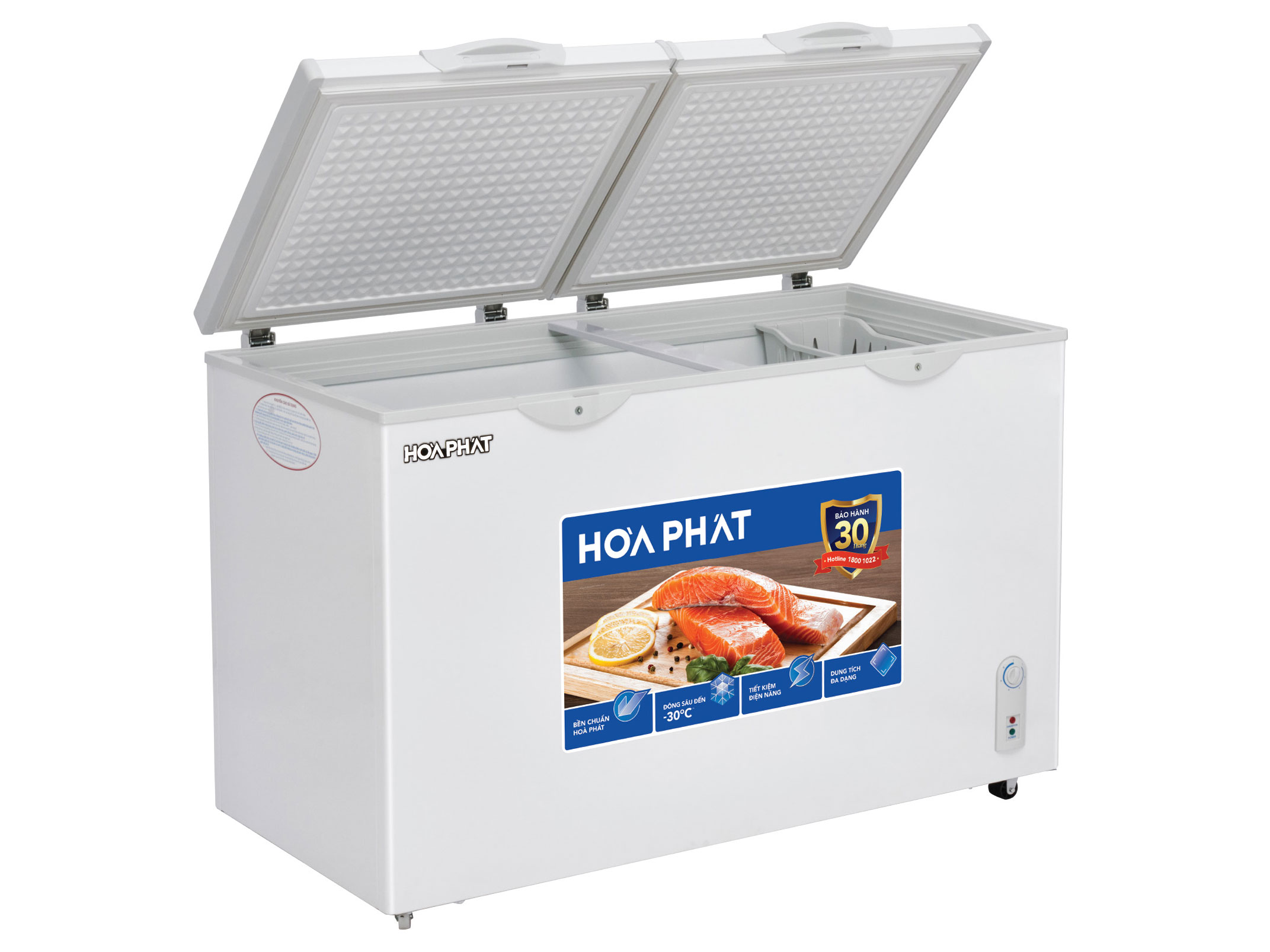 Tủ đông Hòa Phát 2 ngăn 2 cánh HPF BN6271 - 271 lít