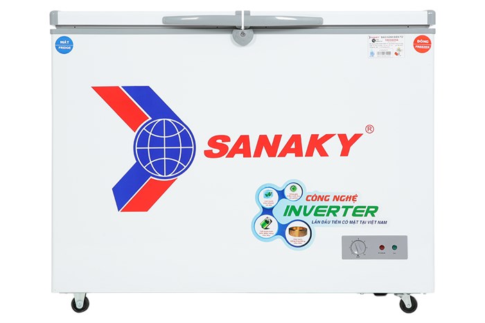 Tủ Đông Mát Sanaky Inverter 260 Lít VH-3699W3